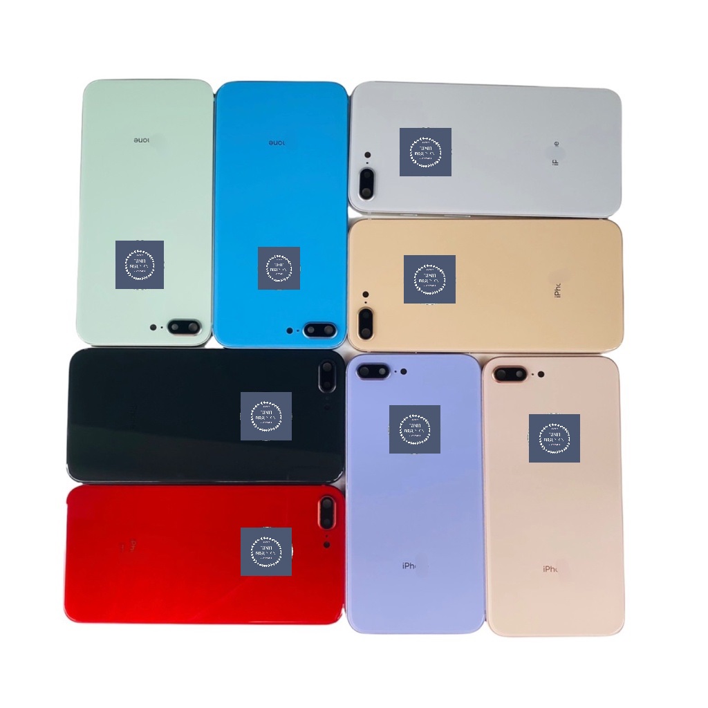 Vỏ thay thế dành cho điện thoại 8plus cạnh vuông