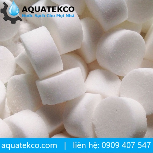 [HCM]Muối rửa chén Vis soft bao 5kg (dạng viên)