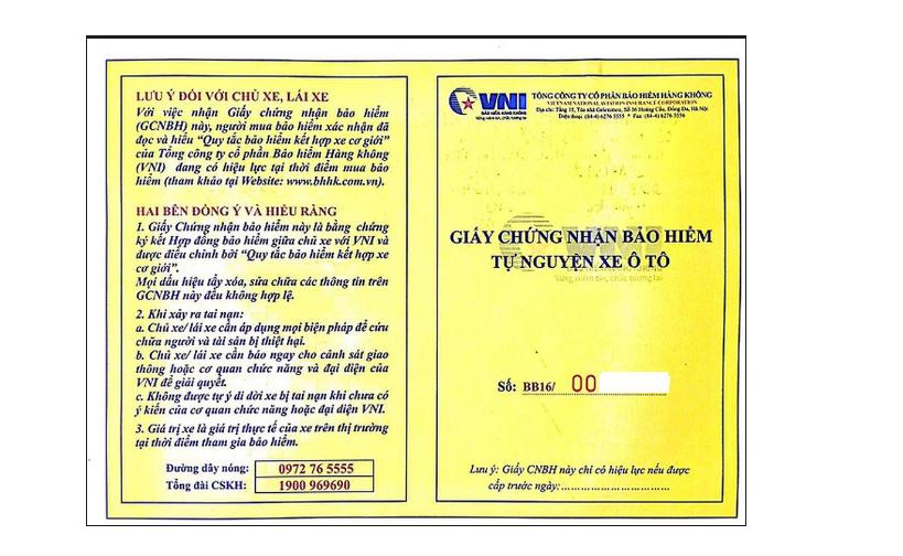 Bảo Hiểm Xe Bắt Buộc Xe Tải dưới 3 tấn