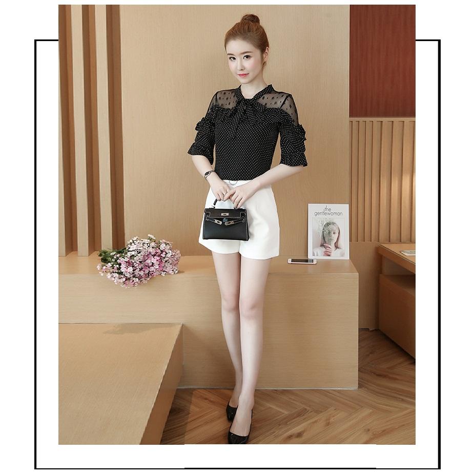 Hàng Nhập : ÁO KIỂU PHỐI REN , MODEL MỚI – AK 285