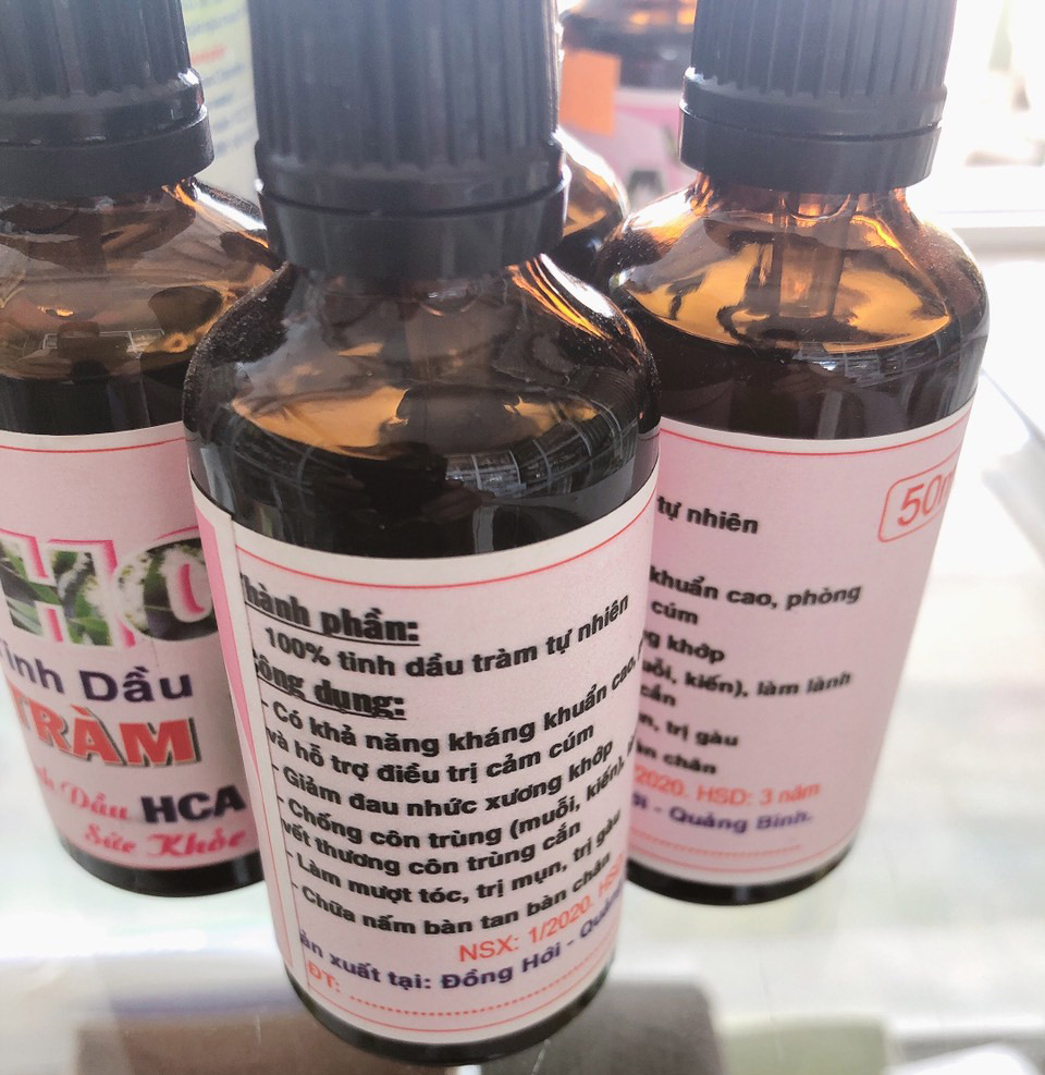 [HCM][KHUYẾN MÃI] Tinh dầu tràm - Chai 50ml