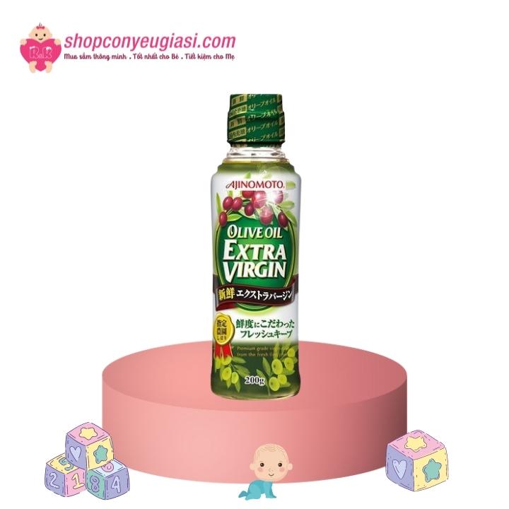 Dầu ăn Olive Extra Virgin Ajinomoto Nhật Bản - 70g/200g