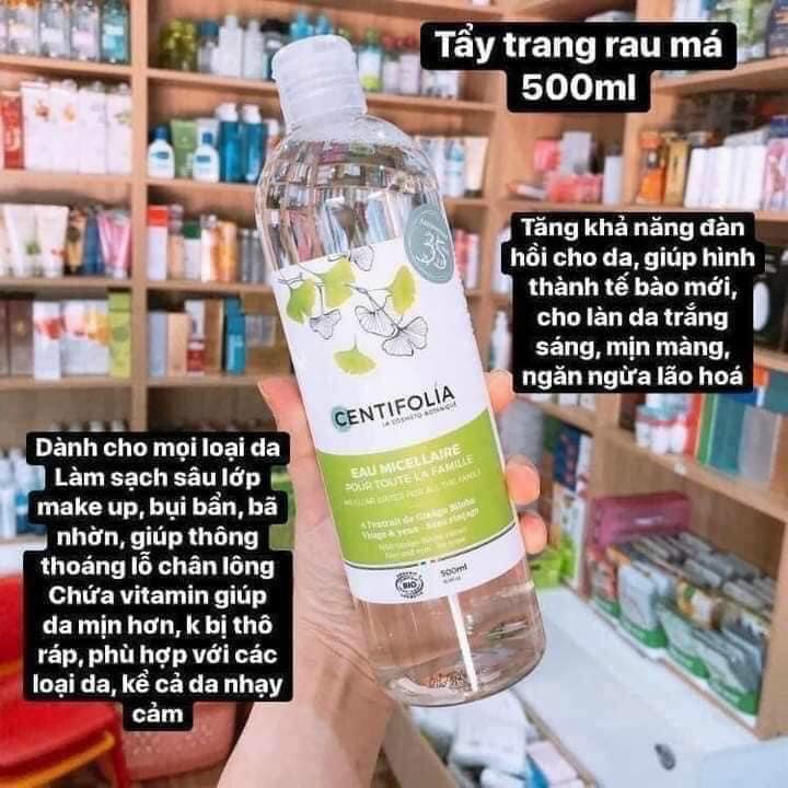 💦💦 NƯỚC TẨY TRANG RAU MÁ CENTIFONIA KHÔNG CỒN 💦💦