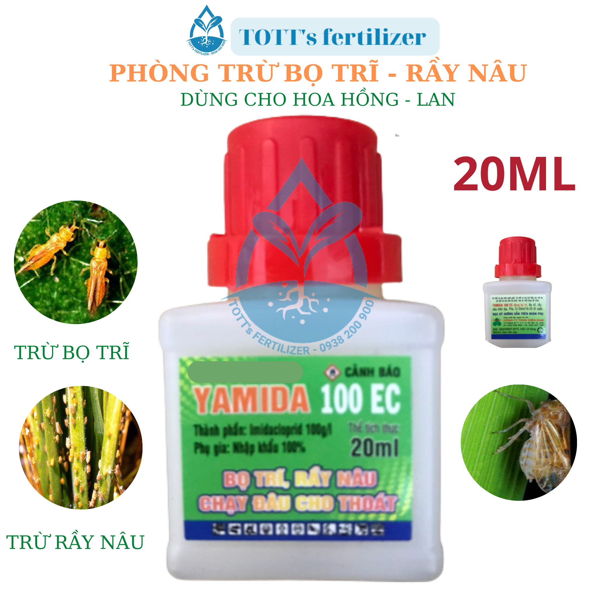 Phòng trừ bọ trĩ yamida