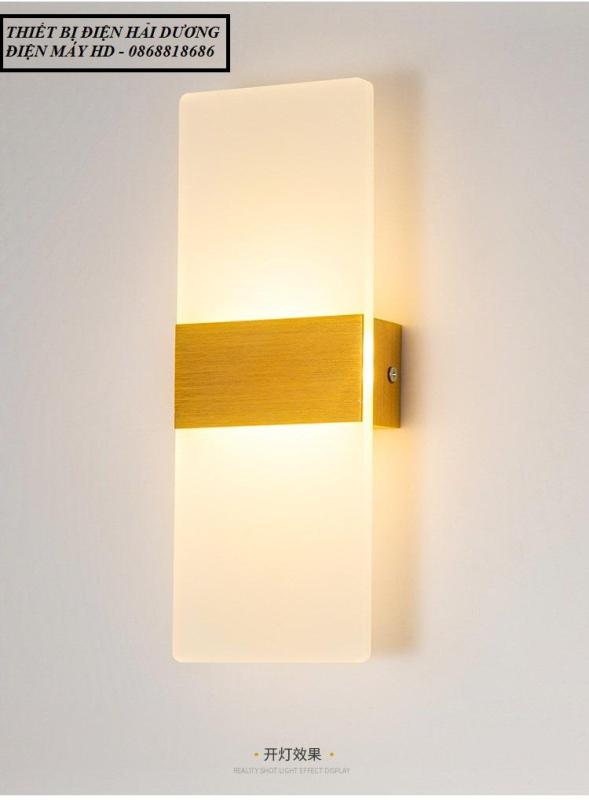 Đèn Led Gắn Tường Decor Hình Khối Chữ Nhật TN140 - 3 chế độ ánh sáng Trắng/Vàng/Trung Tính