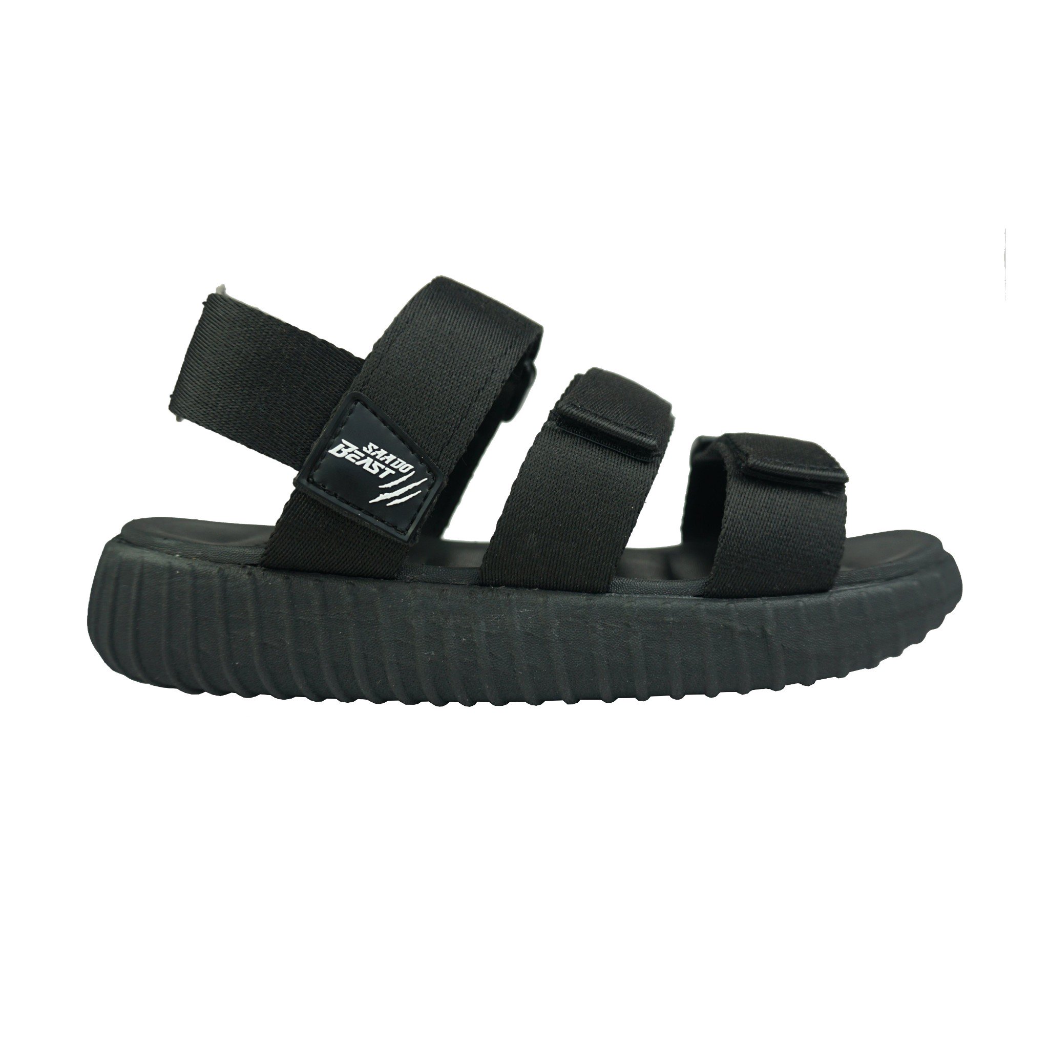 [HCM]Giày Sandal Nam Saado Black Wolf BE03