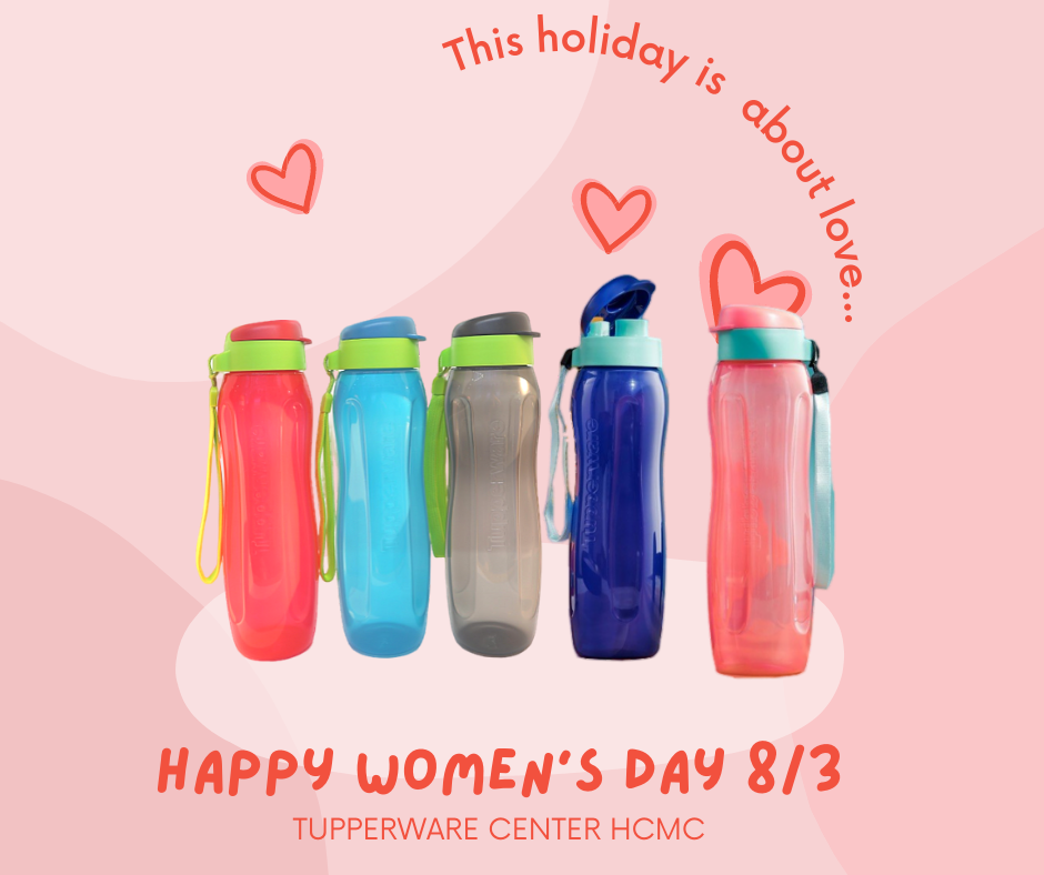 [HCM]Bình nước Tupperware Eco Bottle 750ml