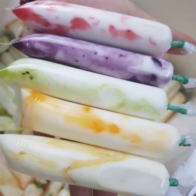 0.5 kg Túi đựng sữa chua , kem size 4*16