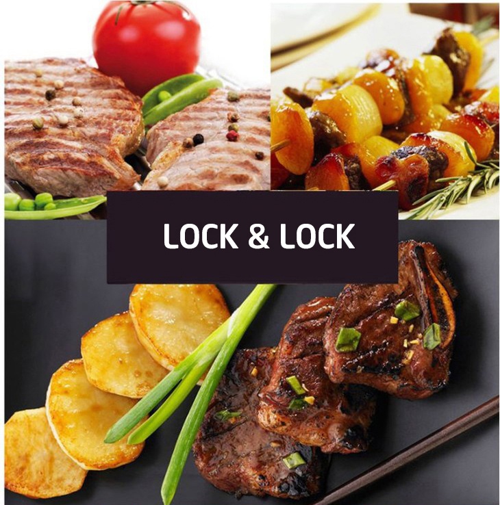 Vỉ nướng điện Lock&Lock EJG211 (2000W) hàng chính hãng