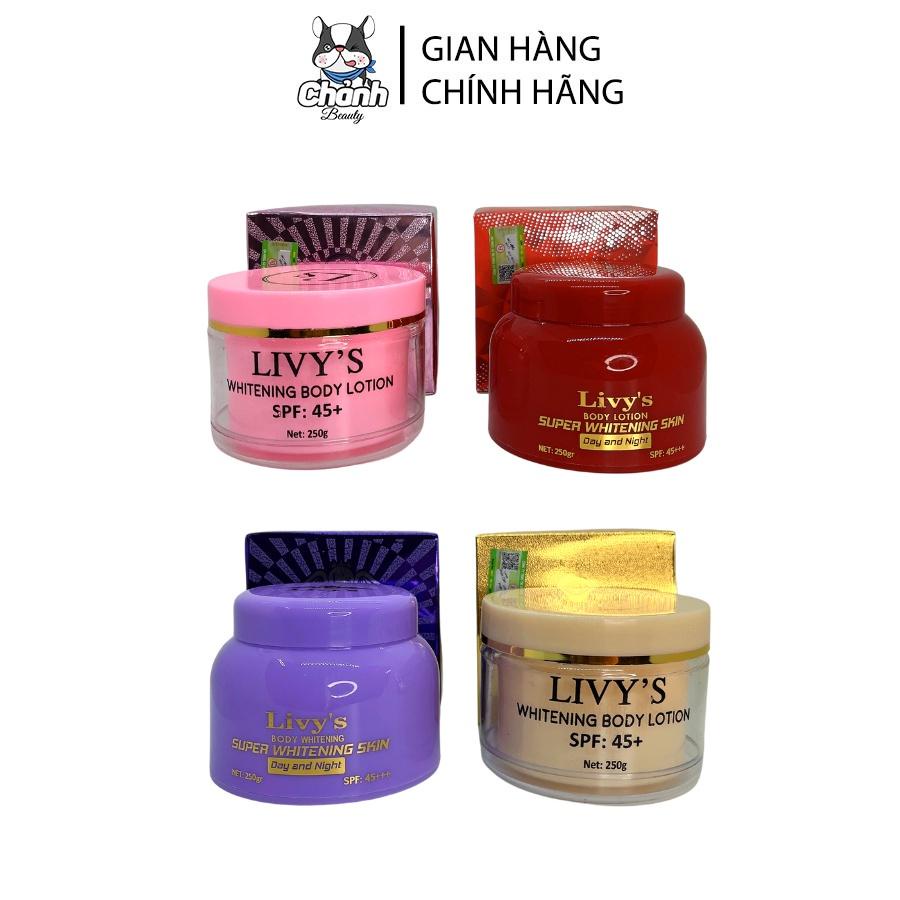 Kem dưỡng sáng da livy's whitening body cream thái lan 250g