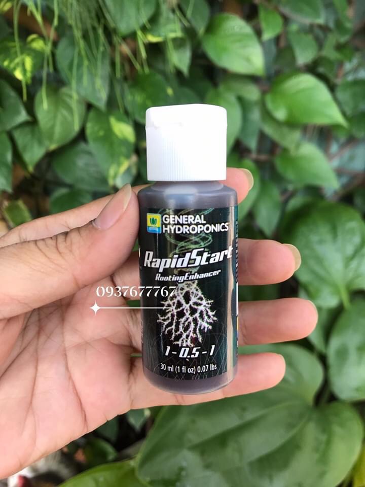 Siêu kích rễ General Hydroponics Rapid Start hàng chuẩn Mỹ lọ 30ml