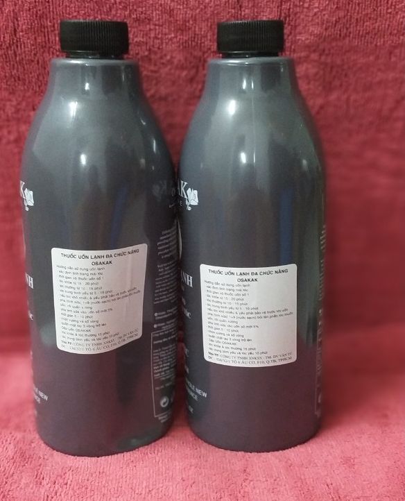 Uốn lạnh Osakak 1000ml (uốn số 1 + dập  số 2)