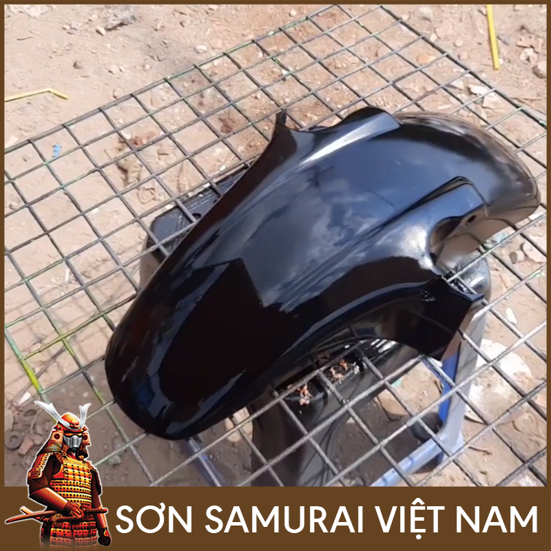 Sơn xịt samurai đen - Combo màu đen bóng 109 sơn samurai
