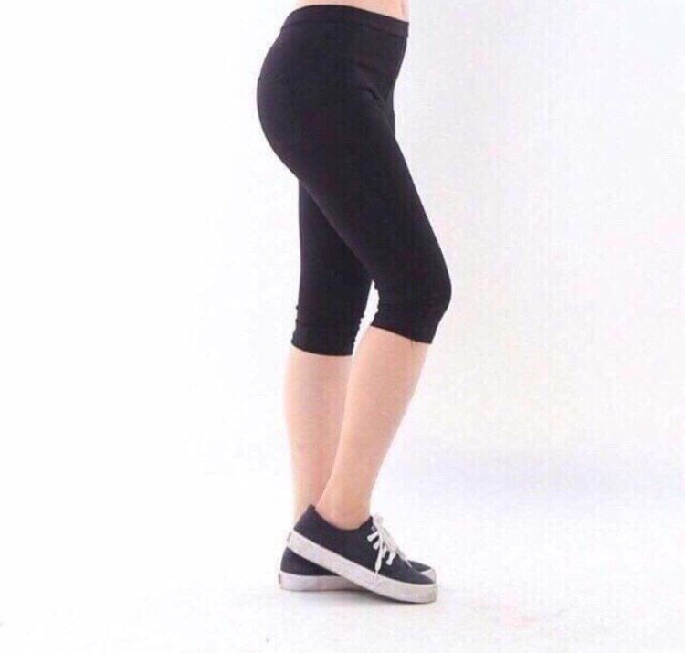 Quần LỬNG legging nữ freesize dưới 58kg co giãn 4 chiều