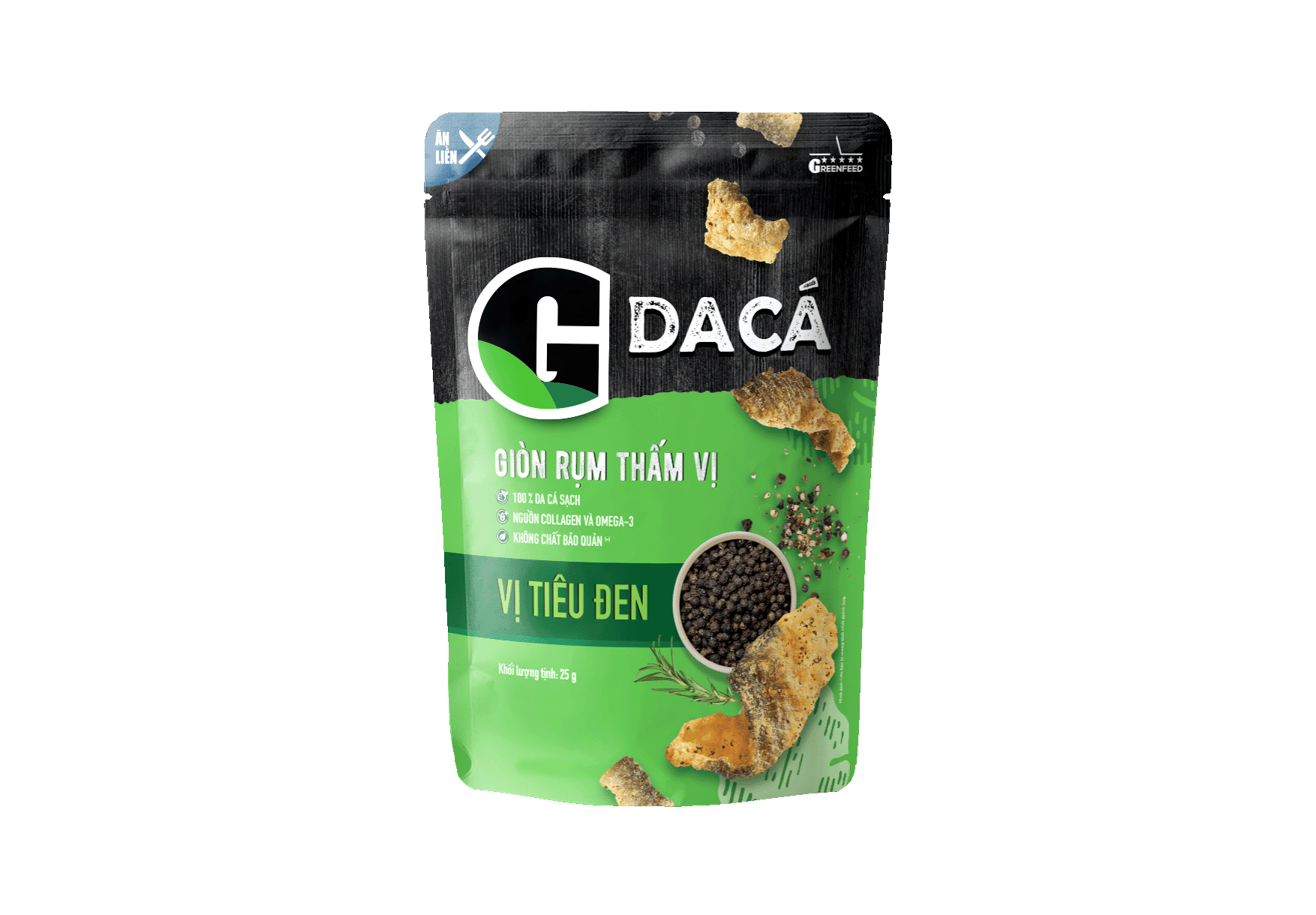 Da cá vị vị tiêu đen G Kitchen 25g [Giao toàn quốc]