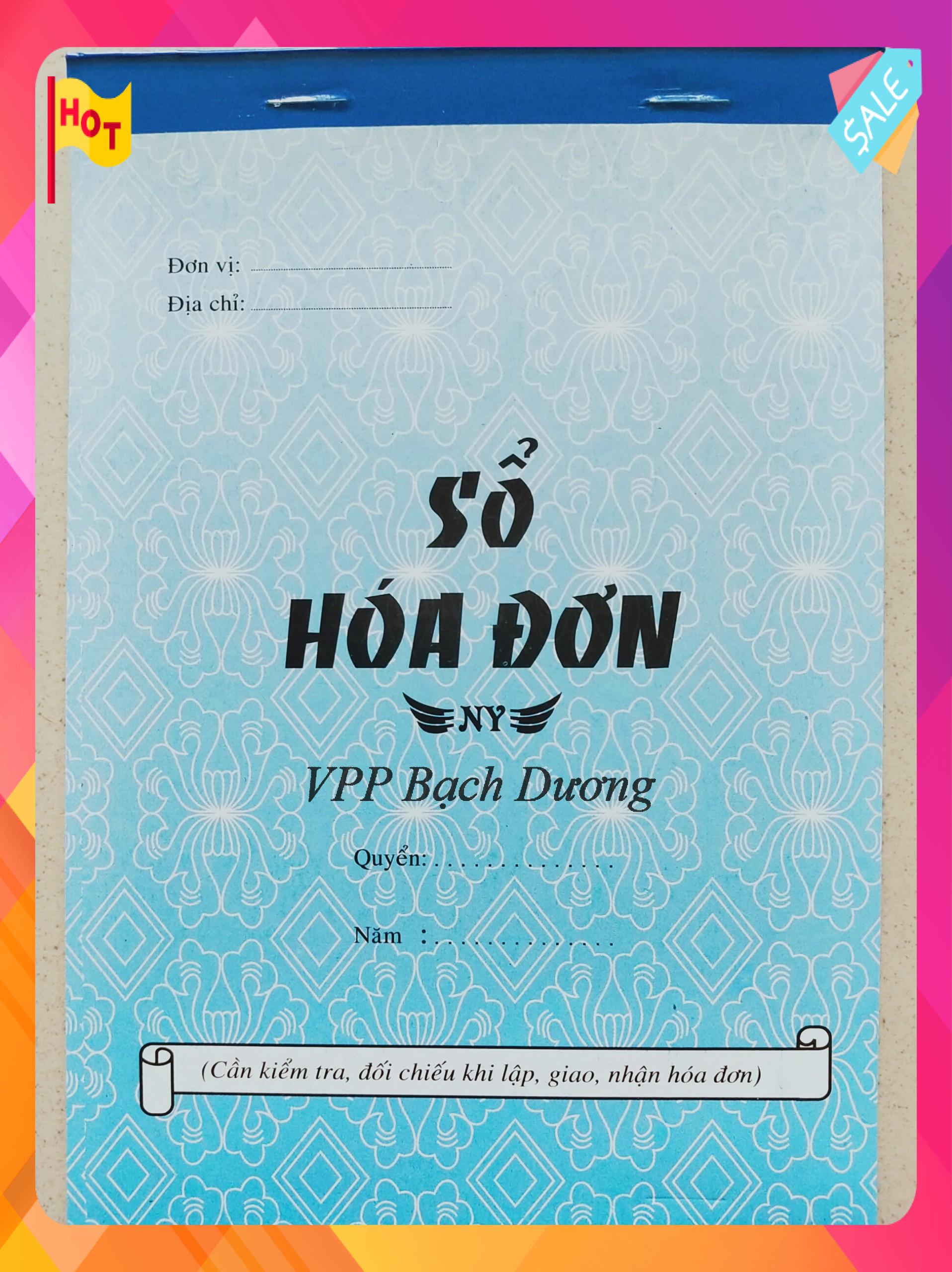 Hóa đơn 1 liên (13cmx19cm)- cuốn/50 tờ