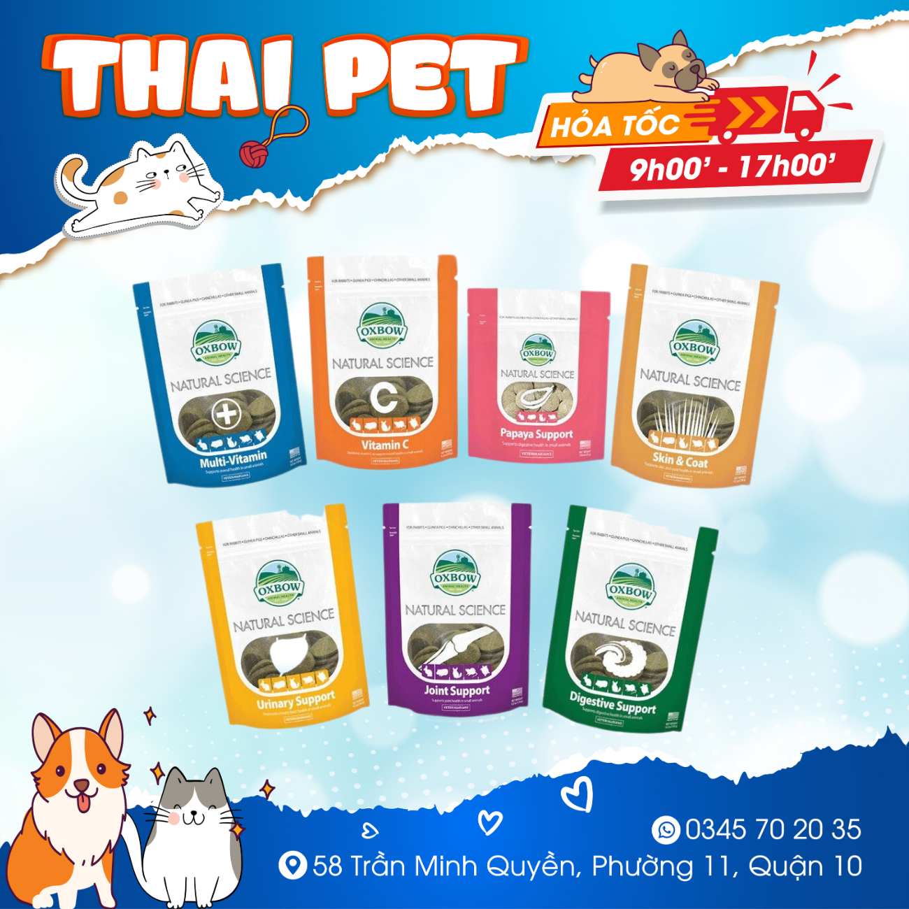 Bánh Cỏ Timothy Vintamin Oxbow