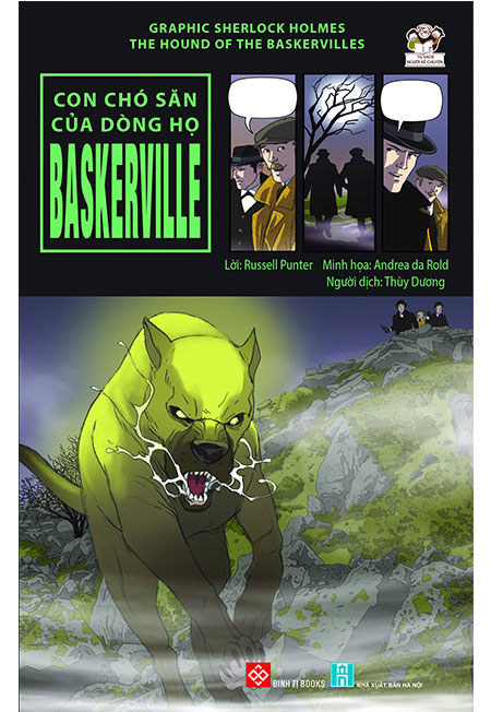 Sách - Graphic Sherlock Holmes - Con Chó Săn Của Dòng Họ Baskerville - Phương Nam Book