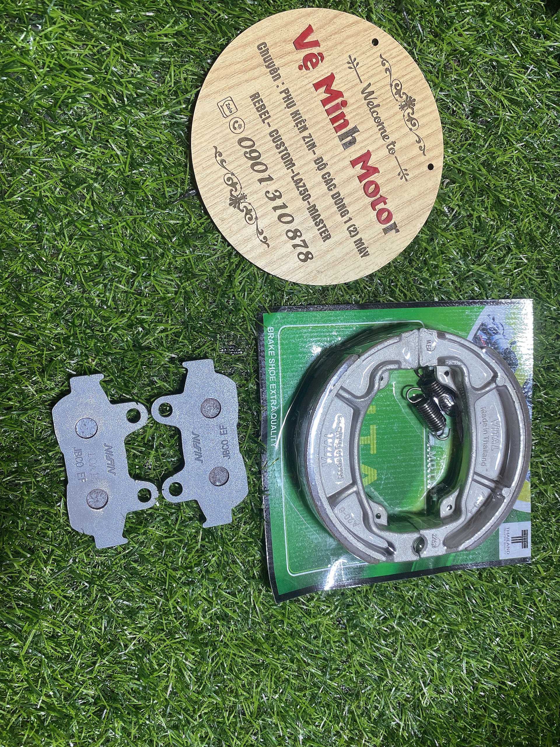 Bố thắng đĩa Master 125 trước sau