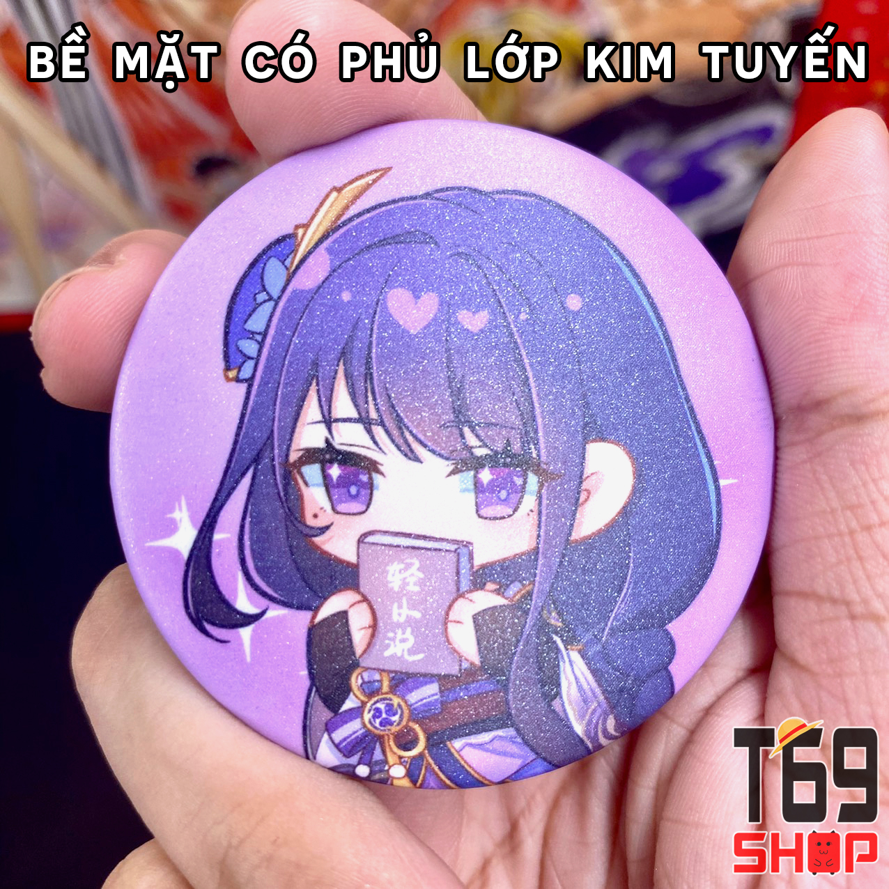 Huy hiệu game Genshin Impact - Nhóm 3 (Size 5.8cm) [T69 Shop]