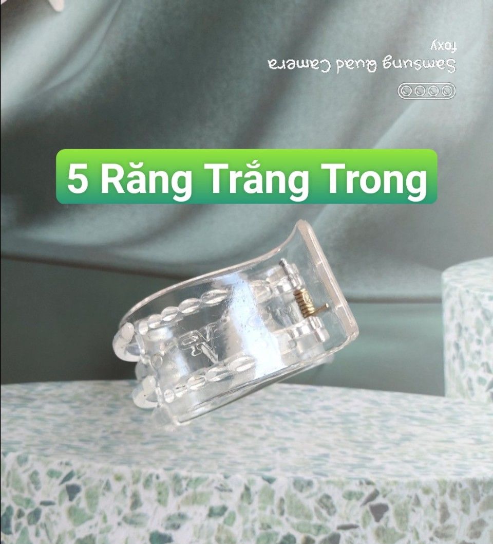 [HCM] SET 2 cái Kẹp tóc càng cua 3 Răng - 5 Răng nhiều màu