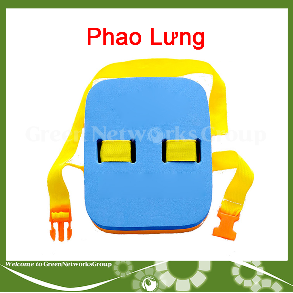 Phao Lưng Tập Bơi Cho Bé Greennetworks
