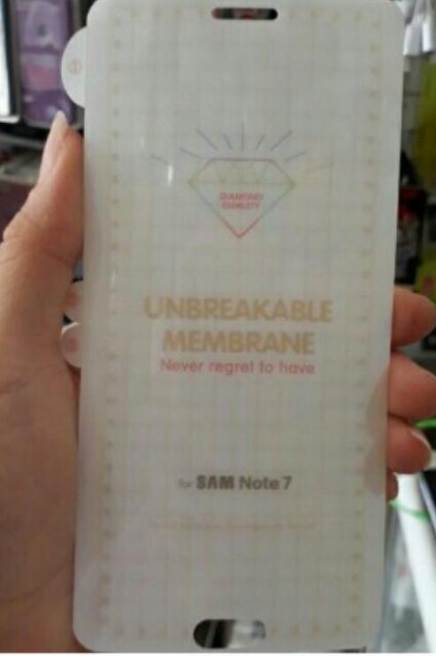 Miếng dán mặt trước Galaxy Note 7/ Note FE  PPF trợ lực, chống trầy xước hót