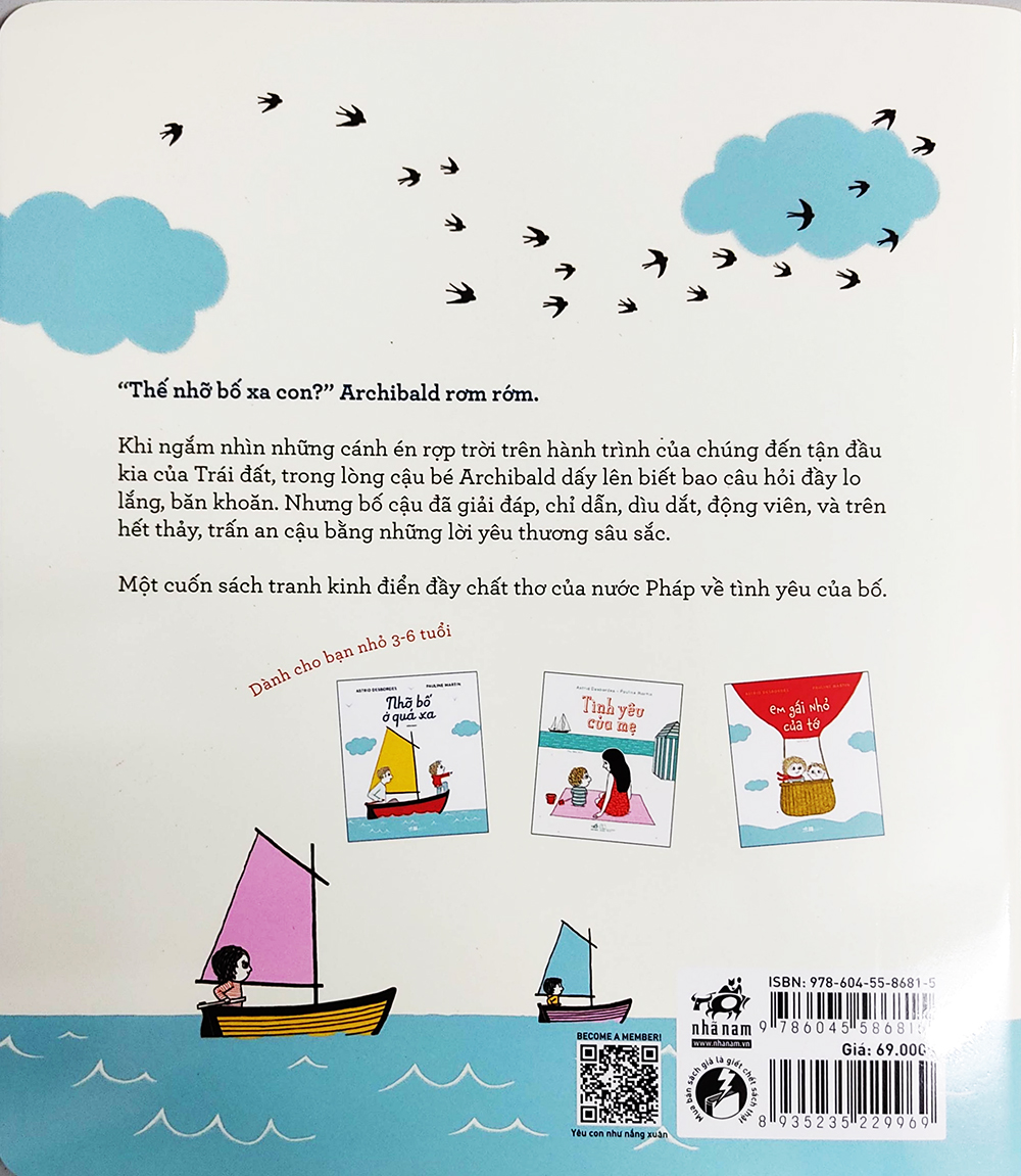 Sách cho bé - Nhỡ Bố Ở Quá Xa