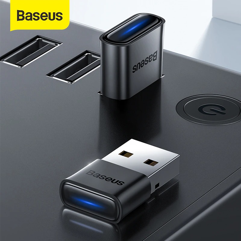 Baseus USB Bluetooth Dongle Adaptador 5.0 Adapter cho máy tính / Laptop Windows