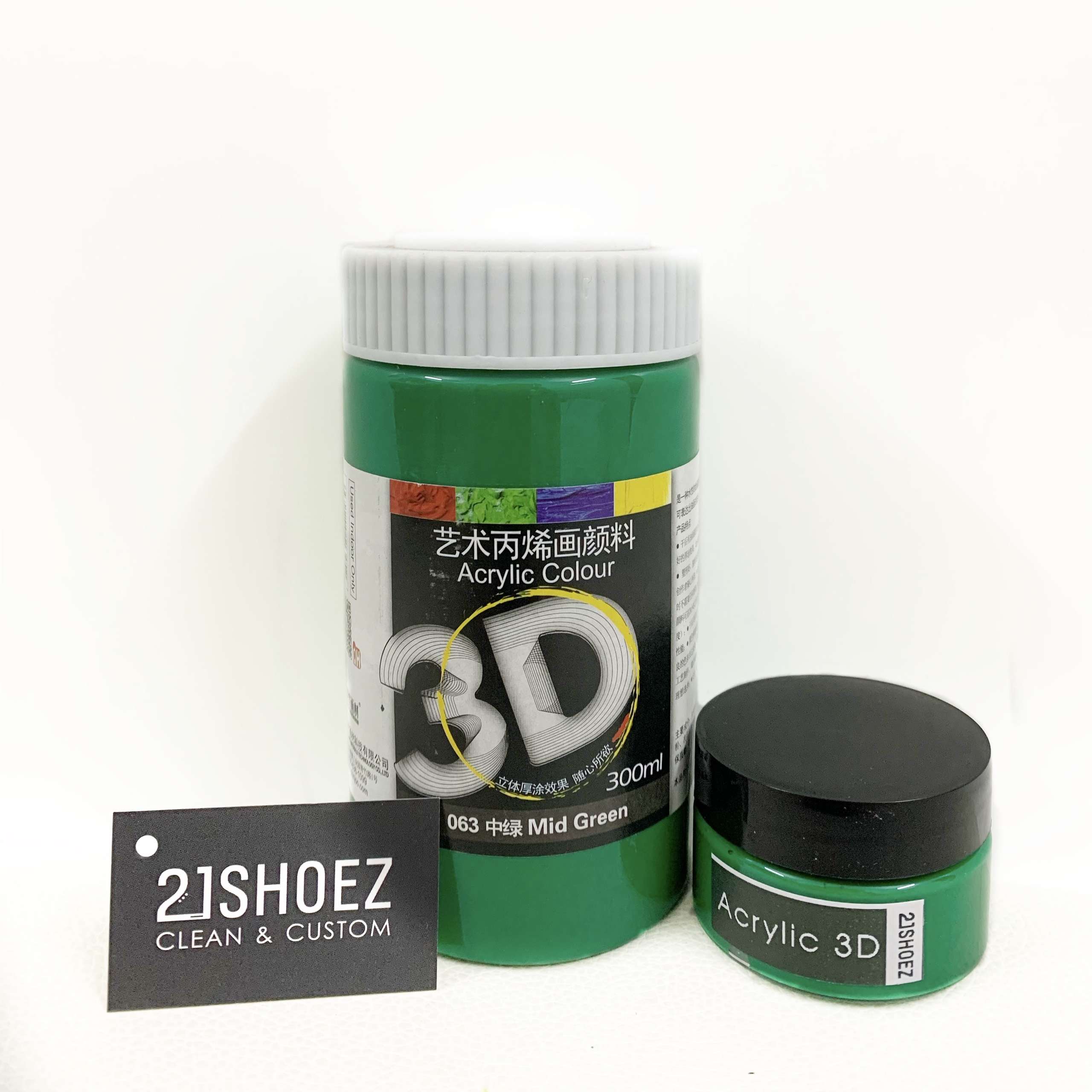 Màu Acrylic 3D-5D Custom Giày Lọ 30ml ( Bảng Màu 2 )