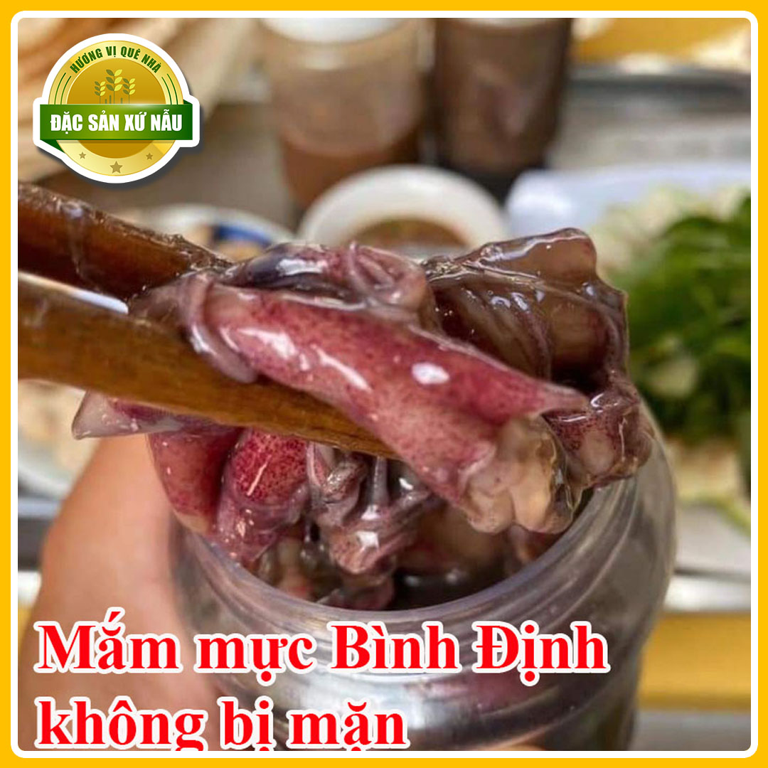 Mắm mực Bình Định - Đặc Sản Xứ Nẫu Quê MÌnh