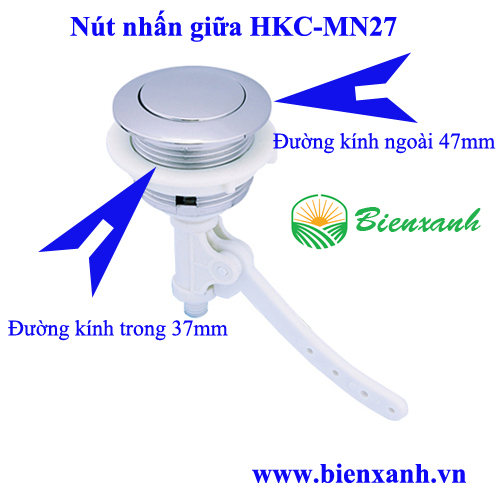 [HCM]Nút nhấn giữa bồn cầu HKC-MN27
