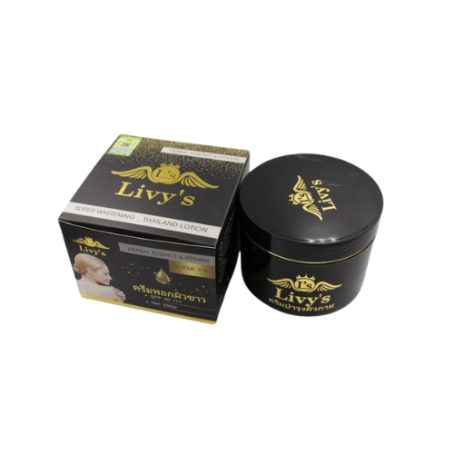 Kem dưỡng trắng da body Livy's hộp đen 250g