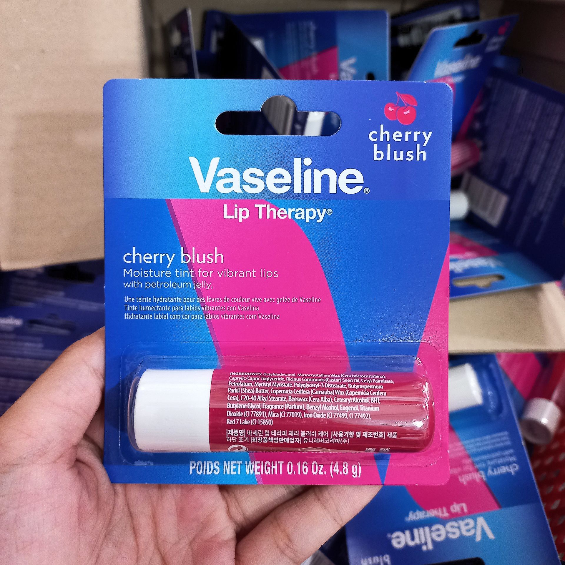Vaseline dưỡng môi thỏi vaseline lips therapy