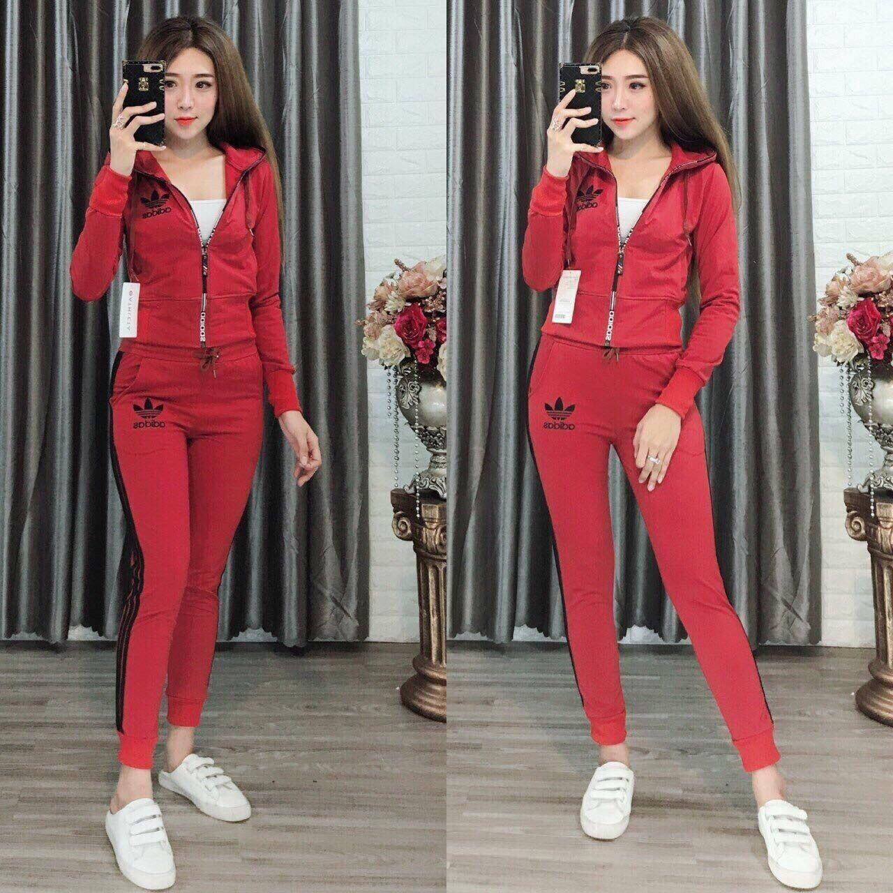 [HCM]SÉT BỘ THỂ THAO PHỐI NÓN  THỜI TRANG SIÊU XINH