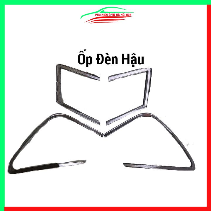 Ốp viền đèn pha hậu ô tô Lacetti Nhập, Cruze 2009-2012 mạ crom lắp trước sau xe trang trí bảo vệ đèn ô tô
