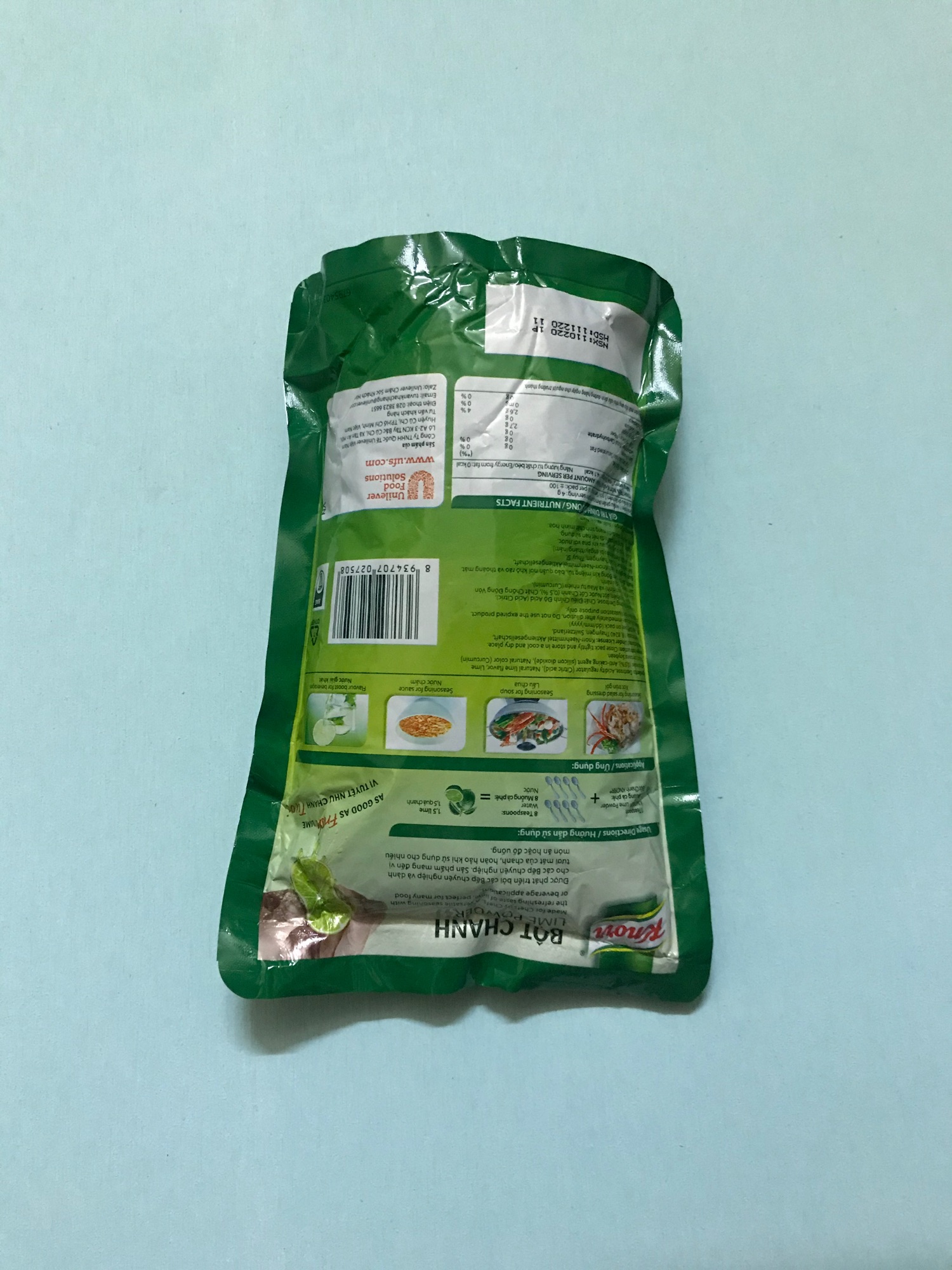 Bột chanh knor 400gam