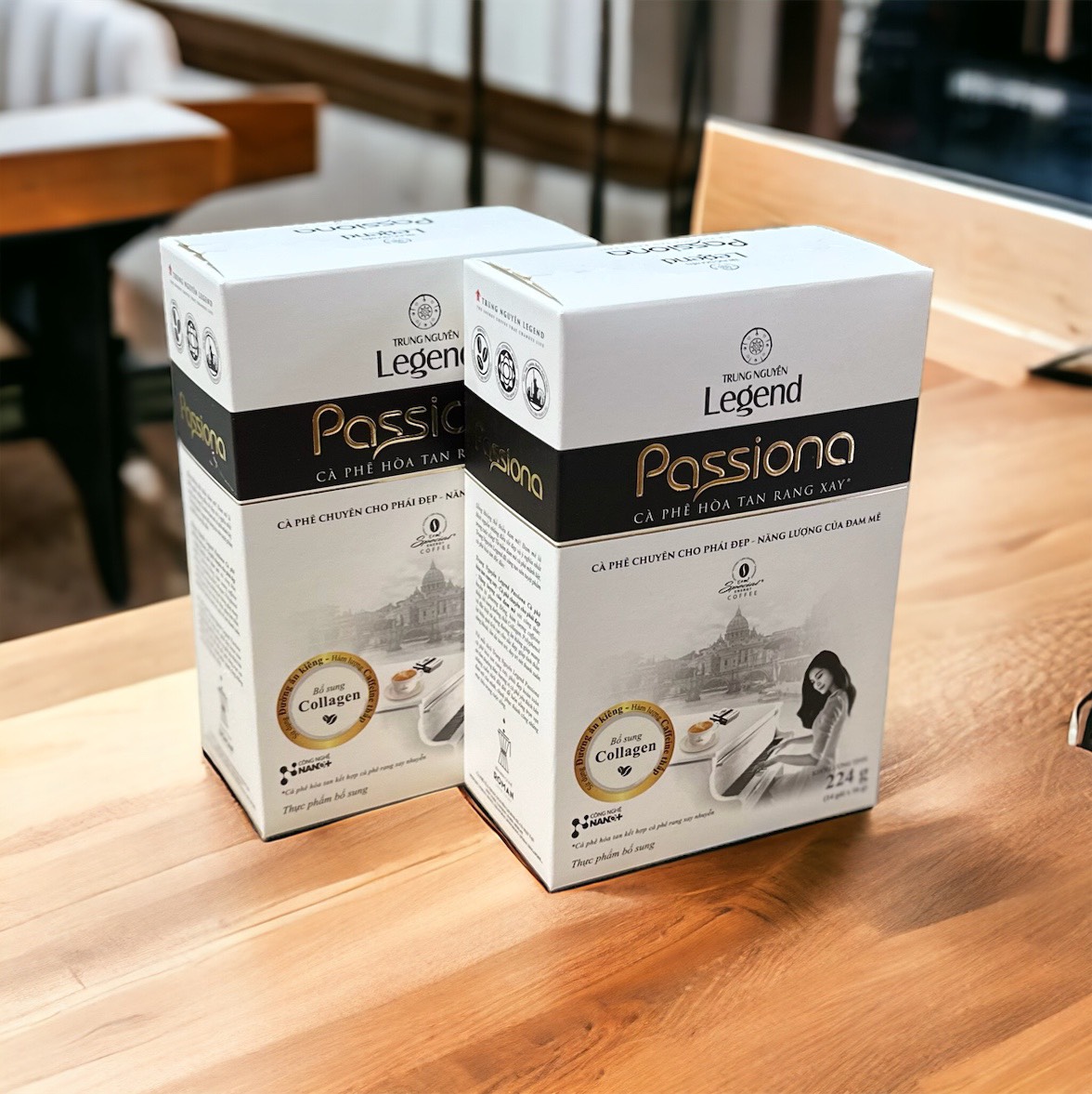 Cà Phê G7 Passiona 4in1 Trung Nguyên (Hộp 14 Gói)