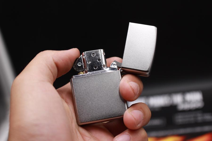 Zippo 205 - Zippo Satin Chrome