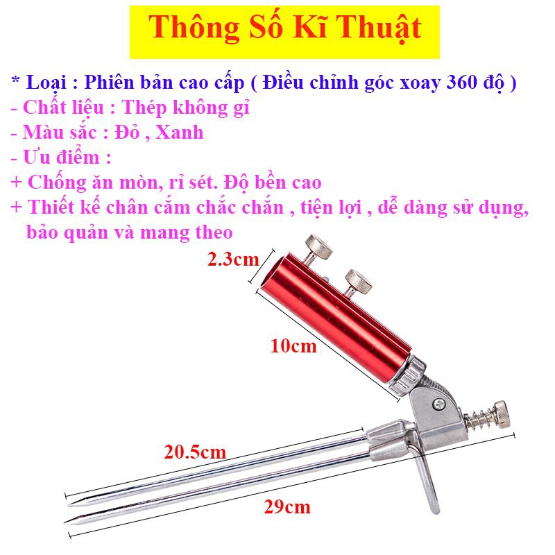 chống cần MC , gác cần MC