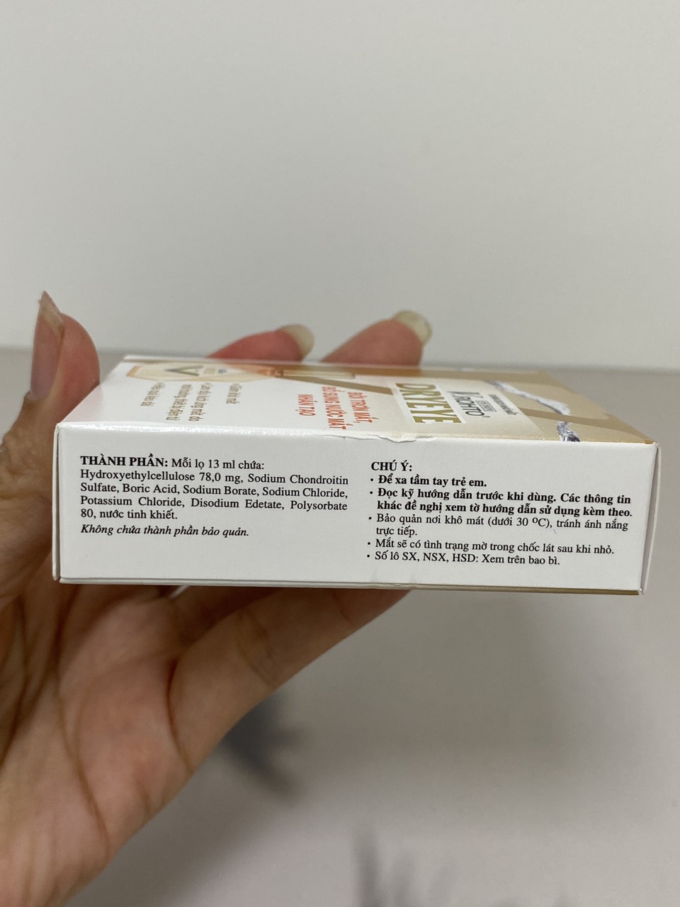 Dung dịch nhỏ mắt V.Rohto Dryeye