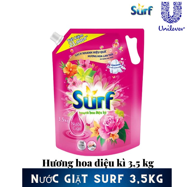 Nước Giặt Surf Túi 3.3kg