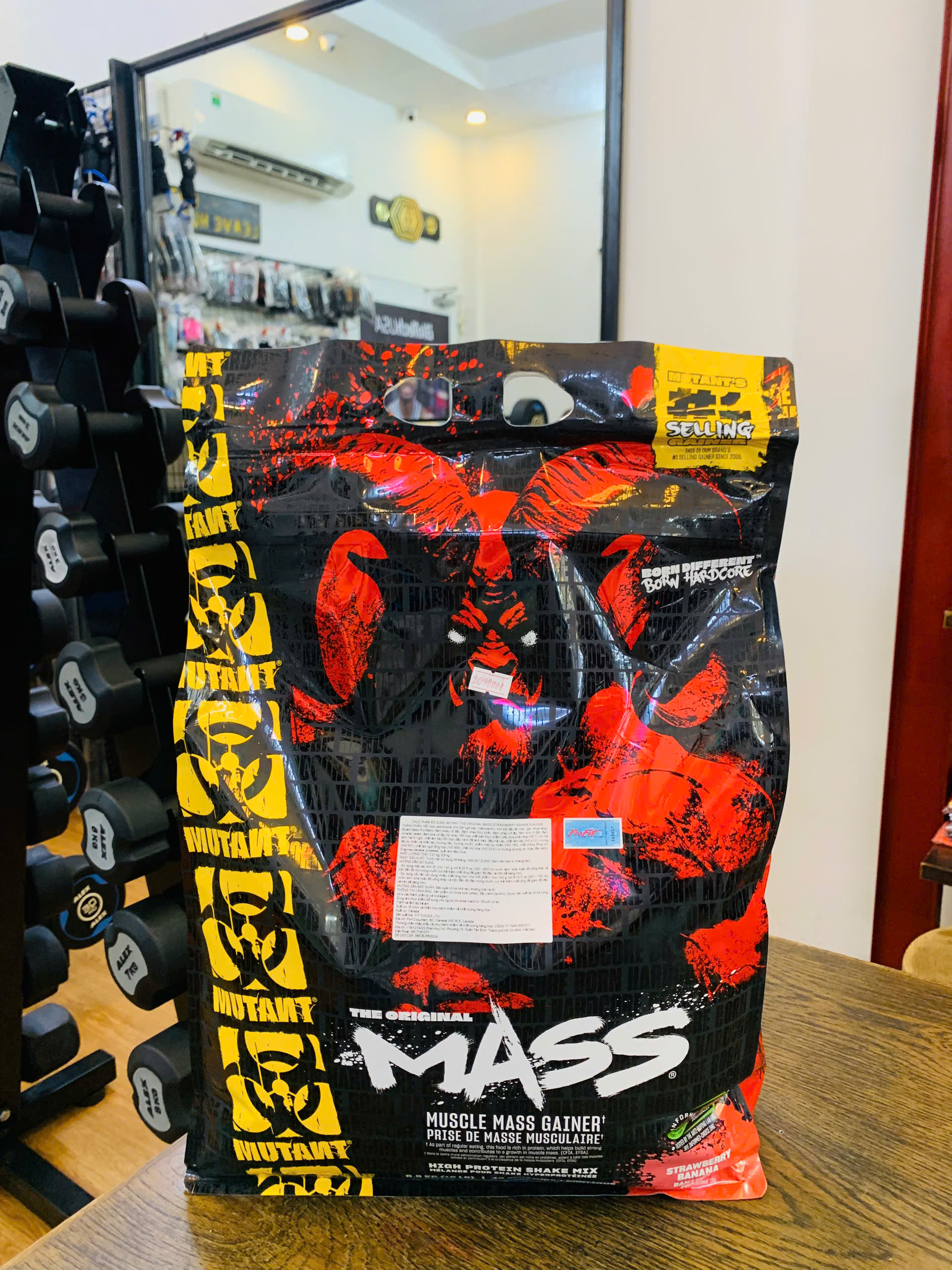[HCM]Sữa Tăng Cân Mutant Mass 15Lbs - 6.8Kg - Bao Bì Mới