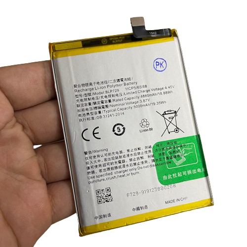 Pin realme 5i mã blp729 battery linh kiện thay thế