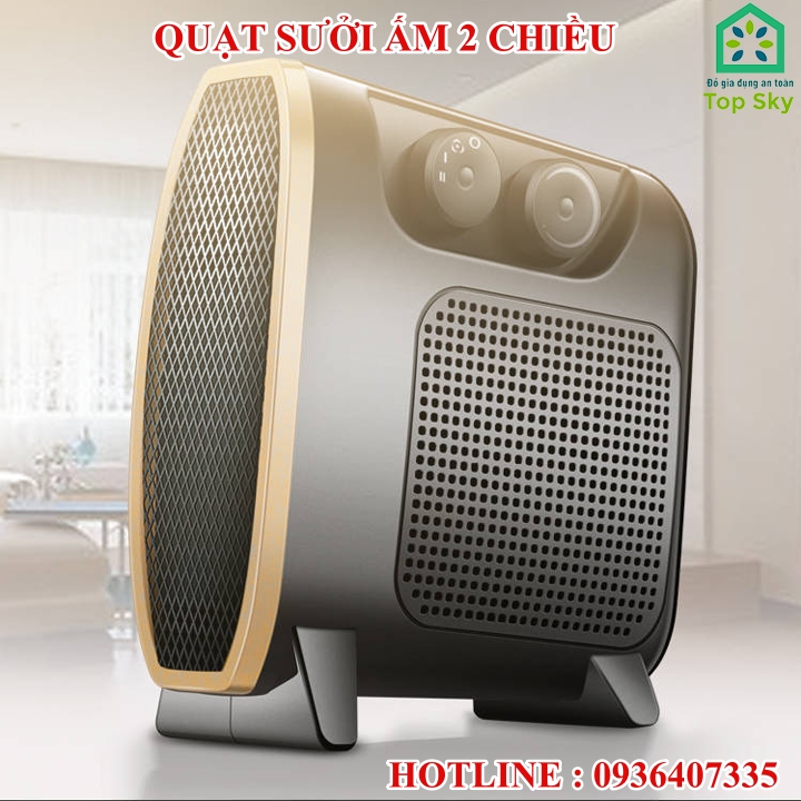 Quạt Sưởi Ấm 2 Chiều Cao Cấp Giá Rẻ , máy sưởi ấm – T263
