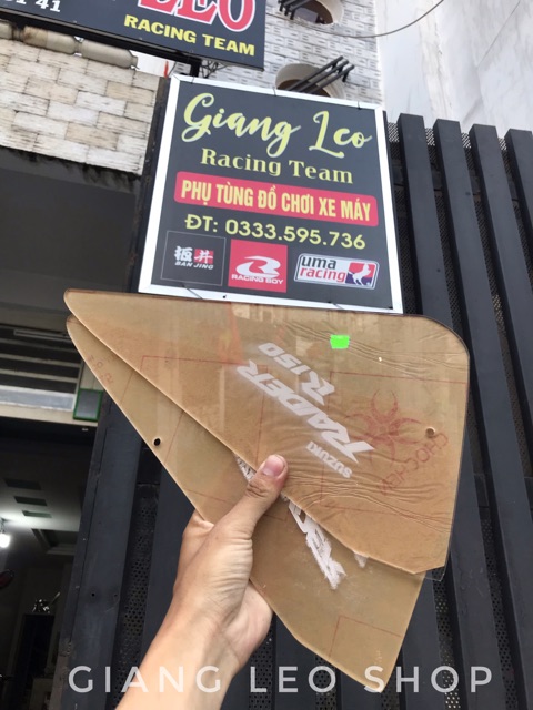 [HCM]mica ốp hông cho xe satria raider fi