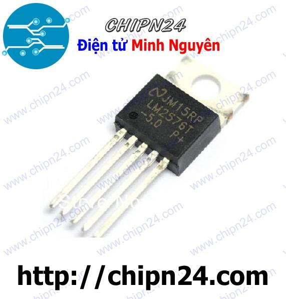 [1 con] (DIP) IC LM2576HVT-ADJ TO-220-5 (LM2576 2576)