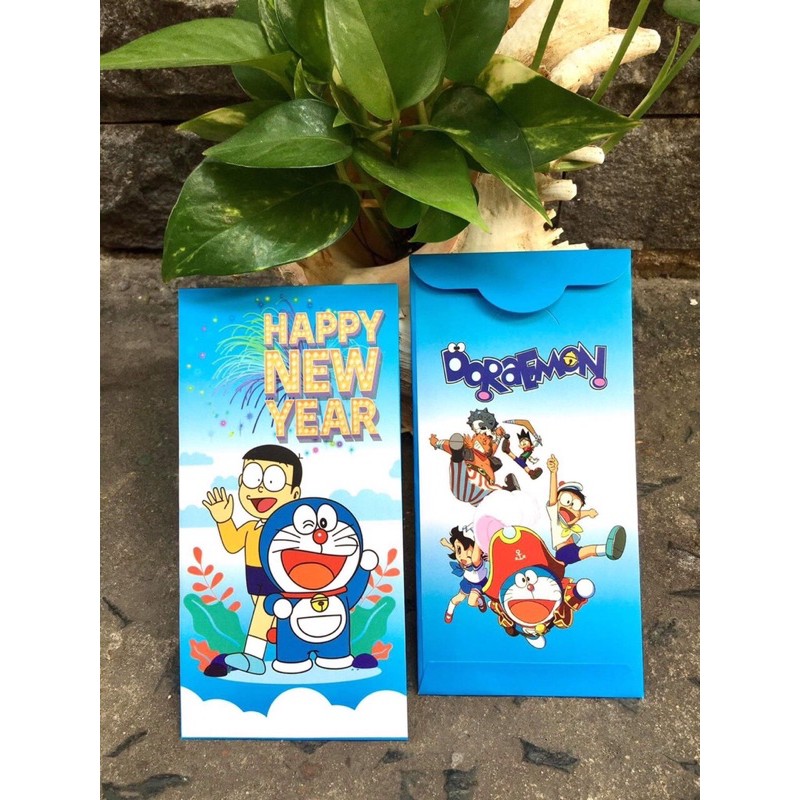 [HCM]Xấp 5 Bao Lì Xì Doreamon