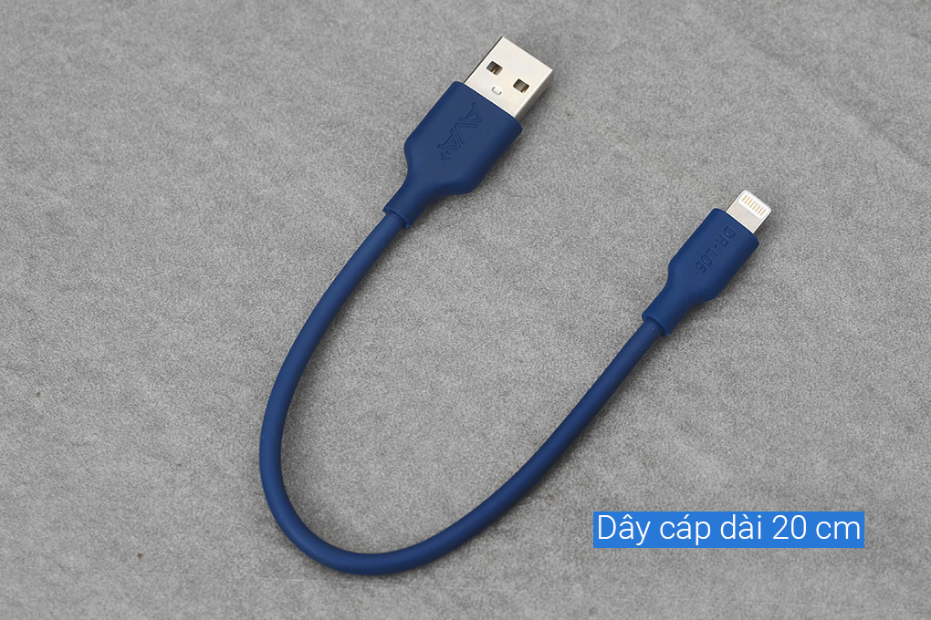 Dây sạc Iphone - Cáp Lightning 20cm AVA+ DR-L05(Like new)