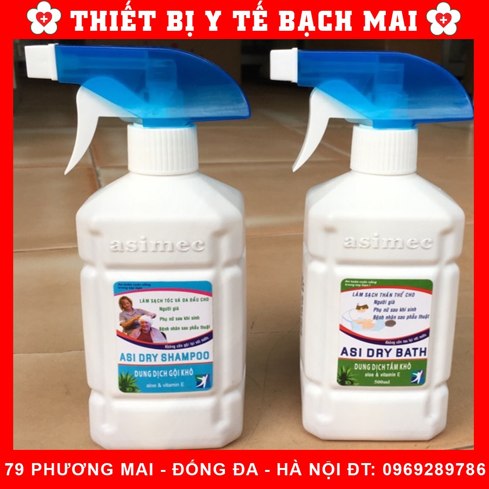 Dung Dịch Tắm Khô ASIMEC [500ml]